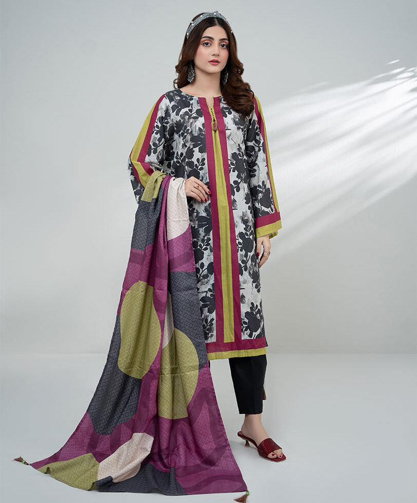 Multicolors Printed Dress