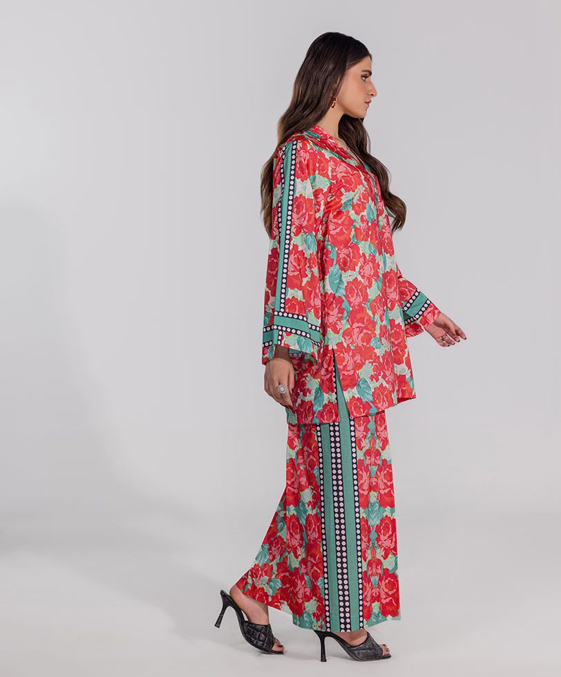 2 PCS OMD Printed Dress