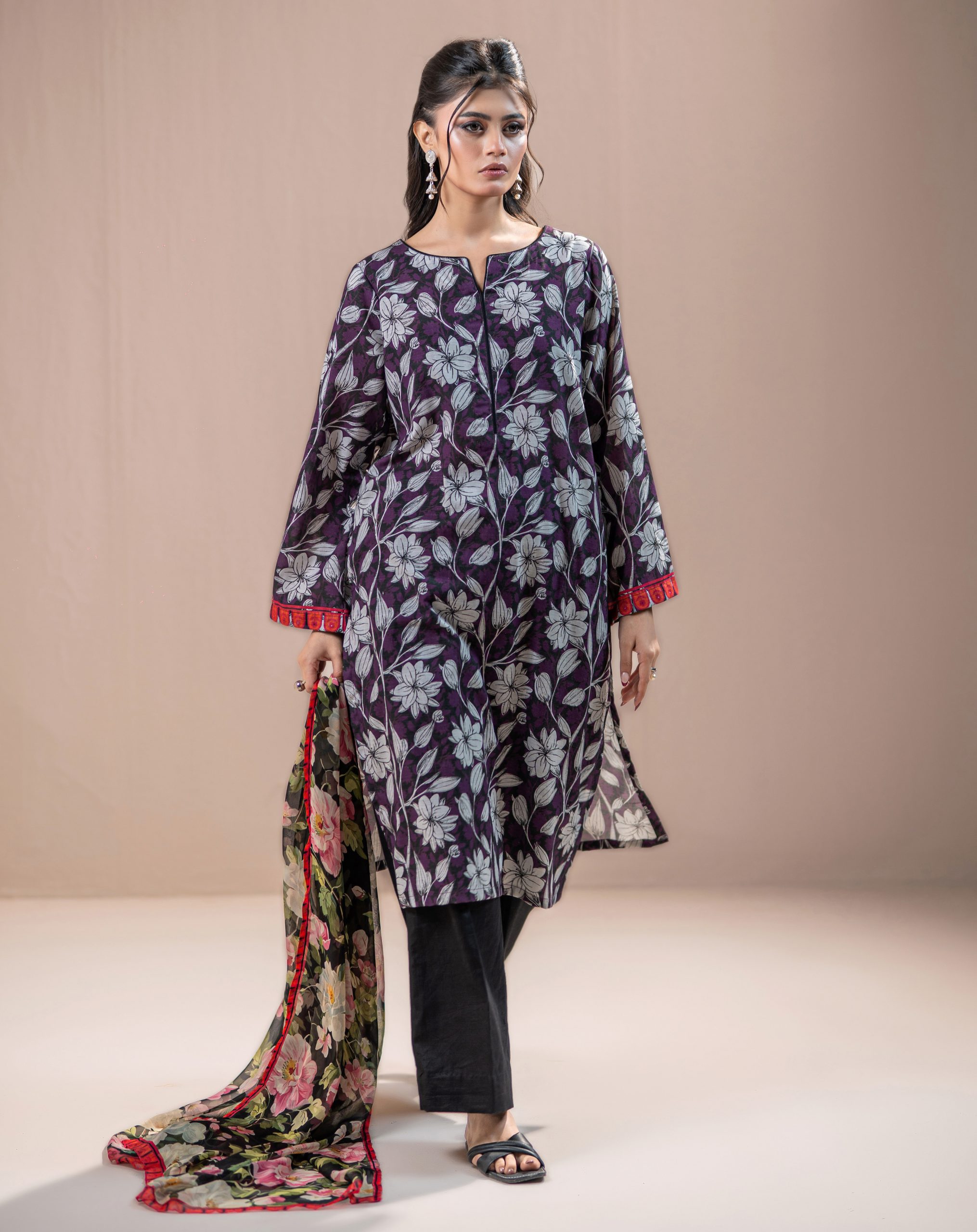 3 PCS Purple OMD Print