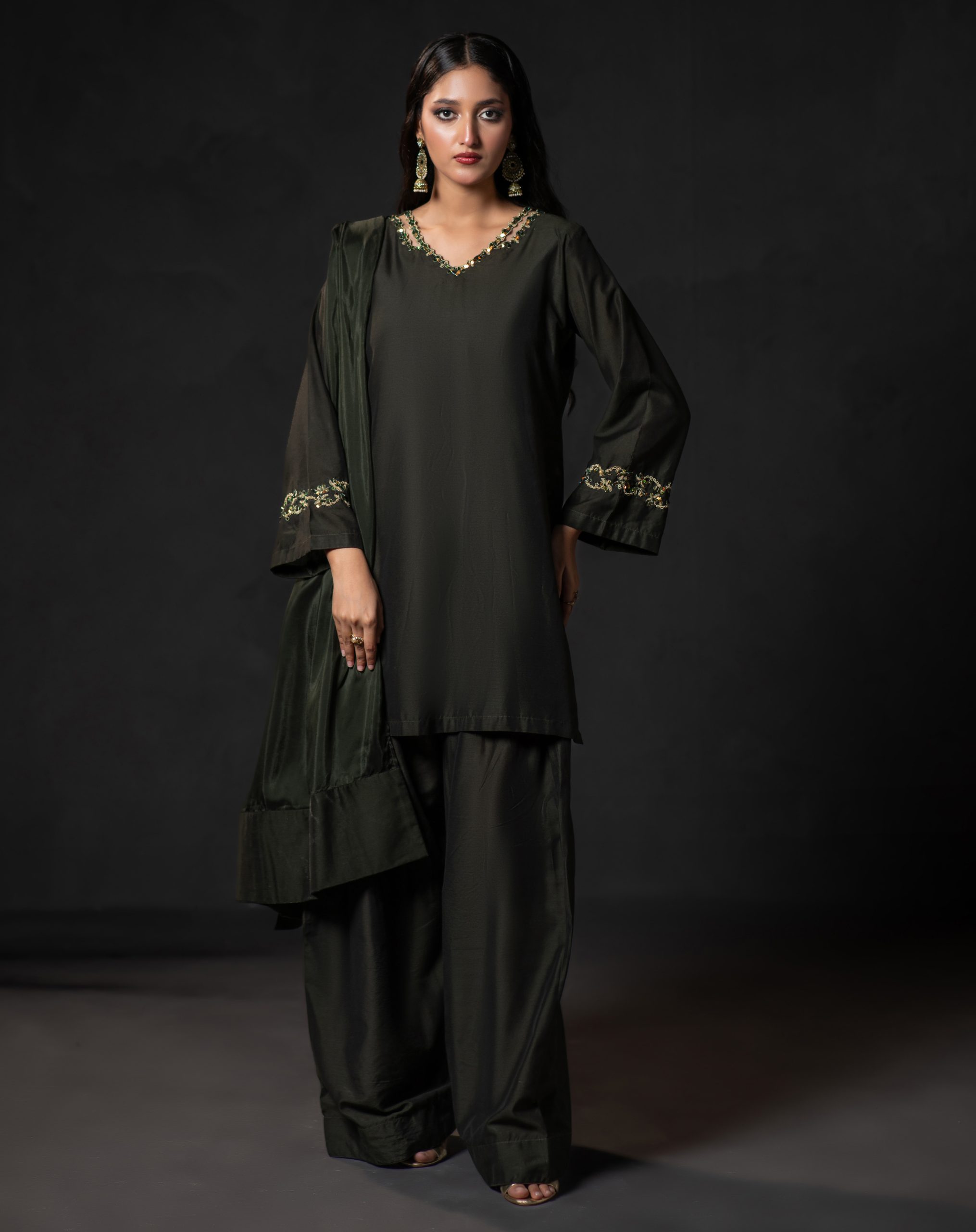 ELERA Co' Vert kaki - OMD Dress