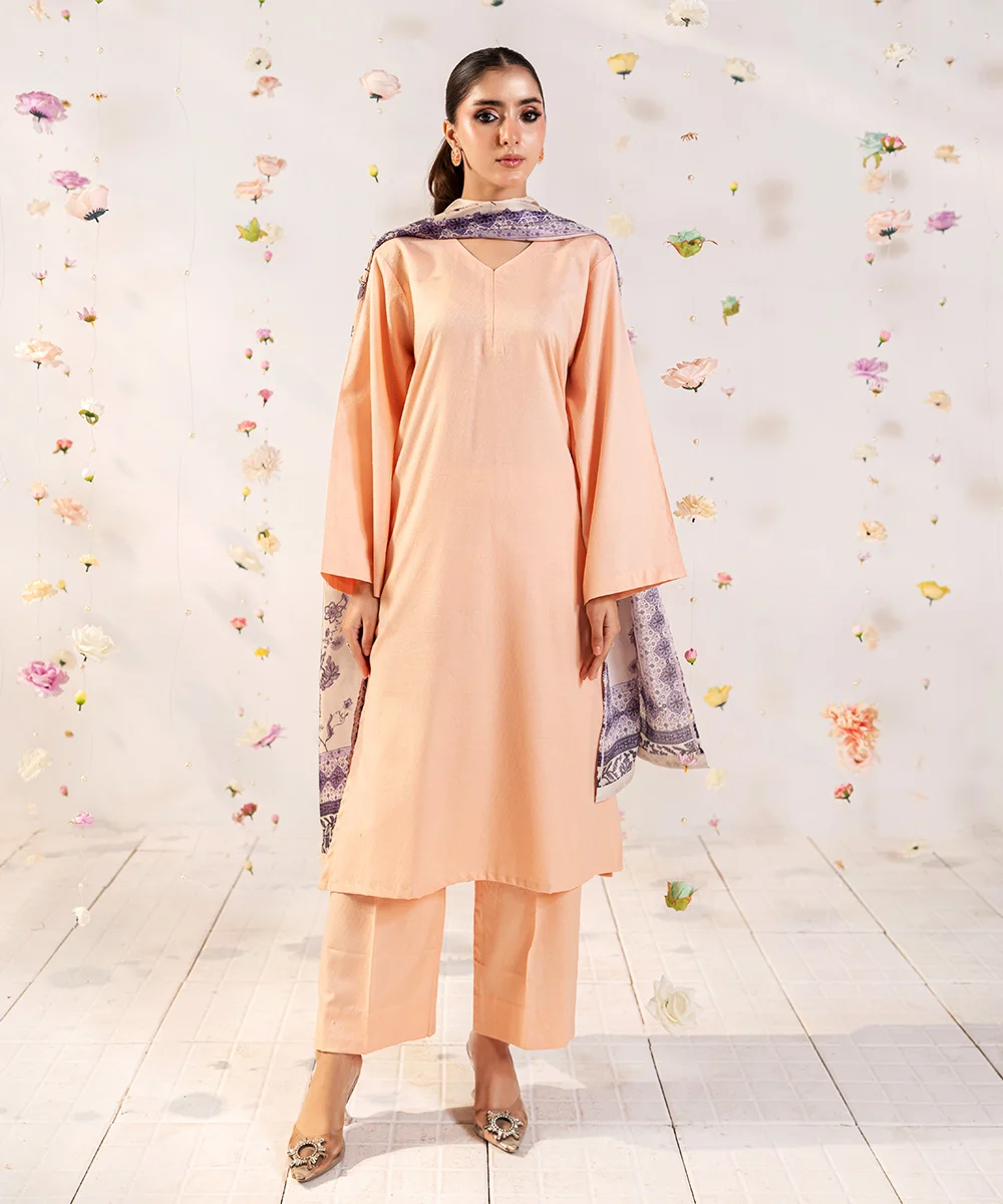 3 PCS FLORA Co' Pêche clair - OMD Dress