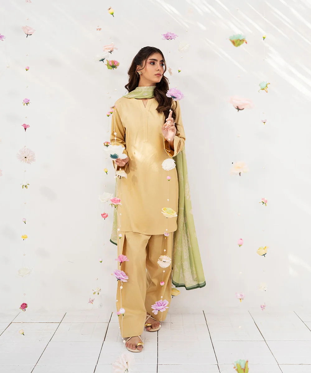 3 PCS FLORA Co' Jaune citron - OMD Dress