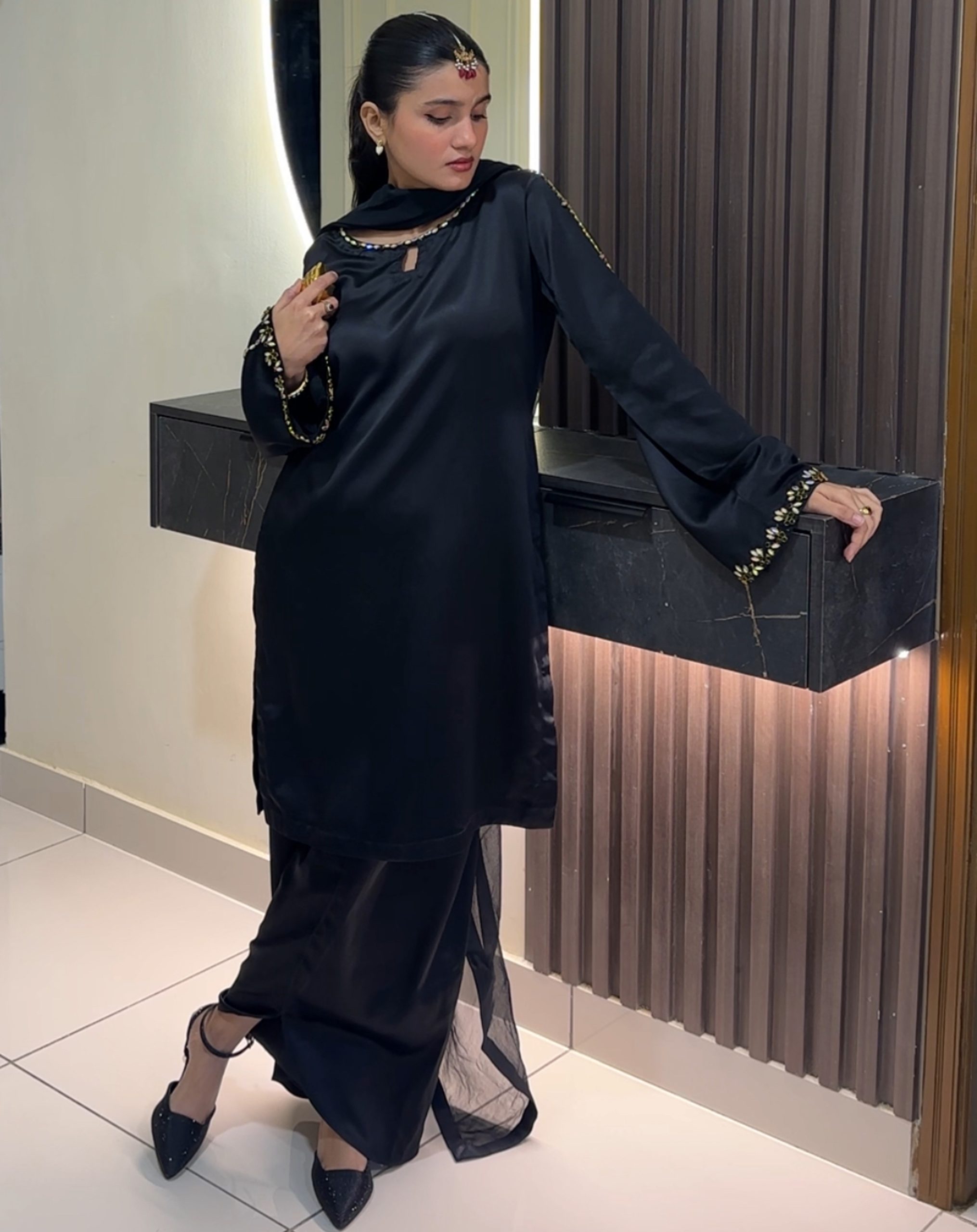 3 PCS Silk Noir - OMD Dress